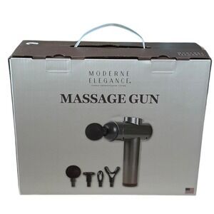 NEW‎ NIB Moderne Elegance Massage Gun Percussion Handheld Muscle Massager